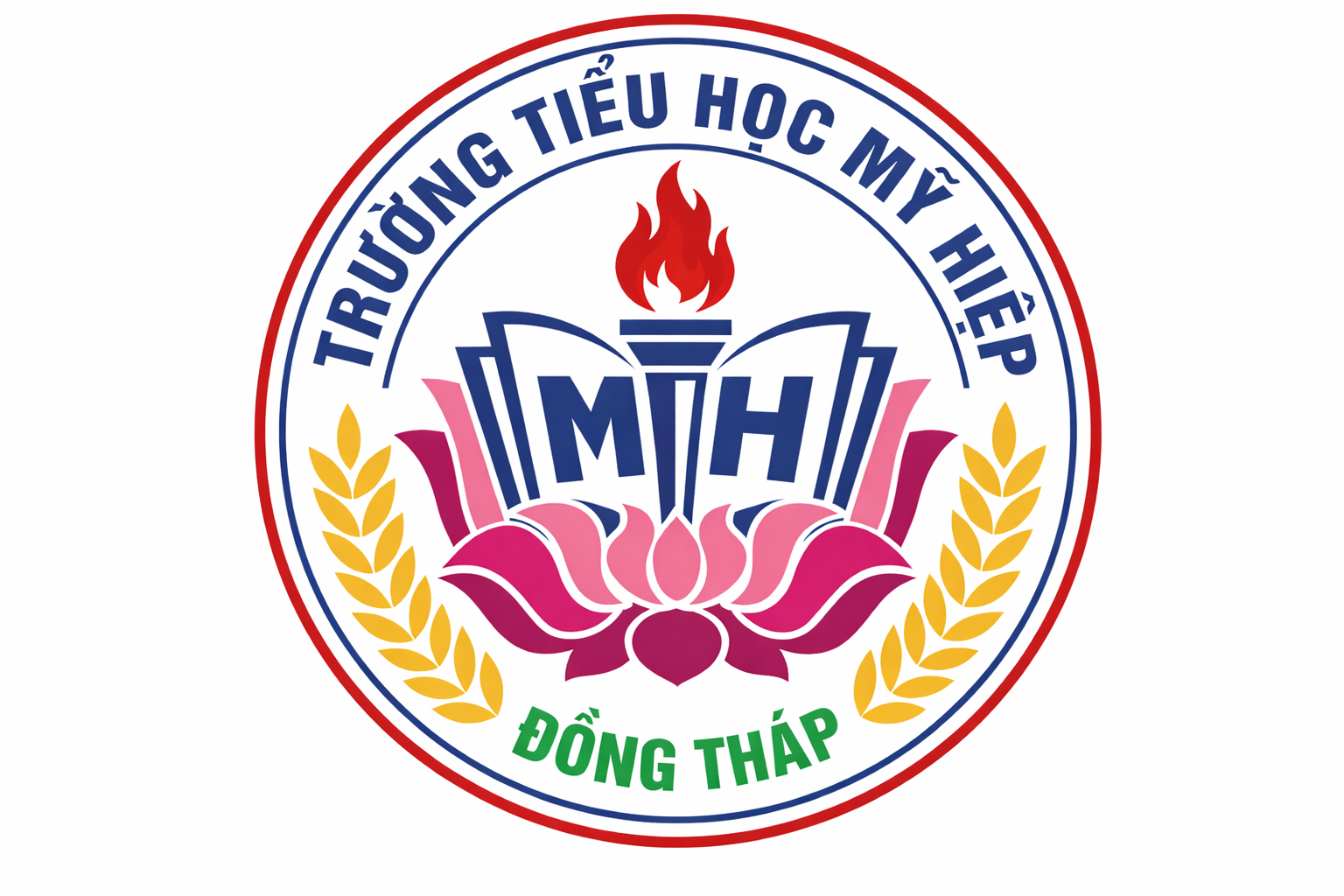 Logo Trường Tiểu học Mỹ Hiệp